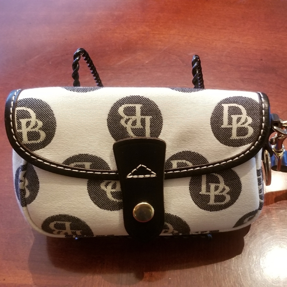 Dooney and Bourke Small Canvas Monogram Wrislet